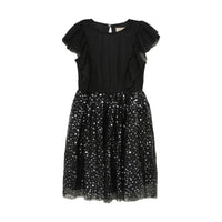 Creamie Black Sequin Dress