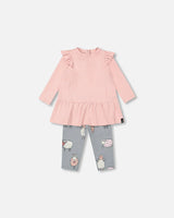 Deux par Deux Sheep Tunic Legging Set