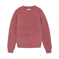 Creamie Glitter Rose Knit Pullover