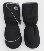 CaliKids Black Long Cuff Velcro Waterproof Mittens