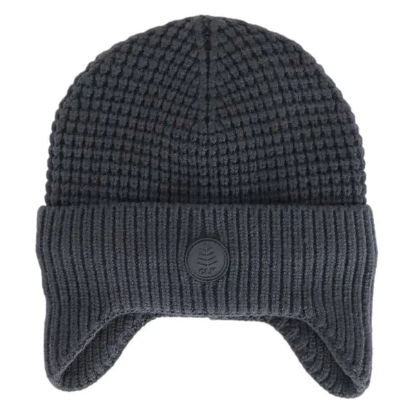 CaliKids Knit Windproof Hat-Black
