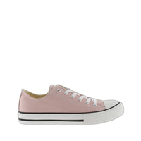 Victoria Pink Canvas Trainers