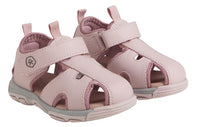 Color Kids Baby Pink Velcro Strap Sandals