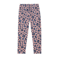 Deux Par Deux Pink Leopard Print Leggings