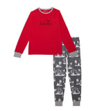 Deux Par Deux Christmas Deer Family Dad PJ Set