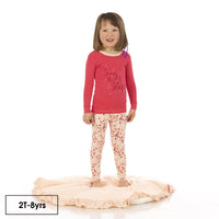 Kickee Pants Peach Blossom Sleepwear (Junior)