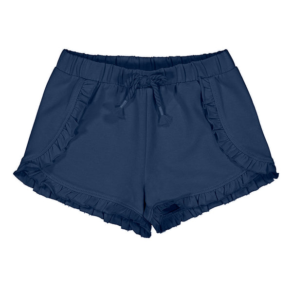 Mayoral Navy Knit Basic Shorts