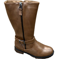 Taxi Girl Tan Kelly Boots