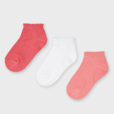 Mayoral Coral Socks 3 Pack