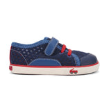 See Kai Run Saylor Navy/Red Sneaker
