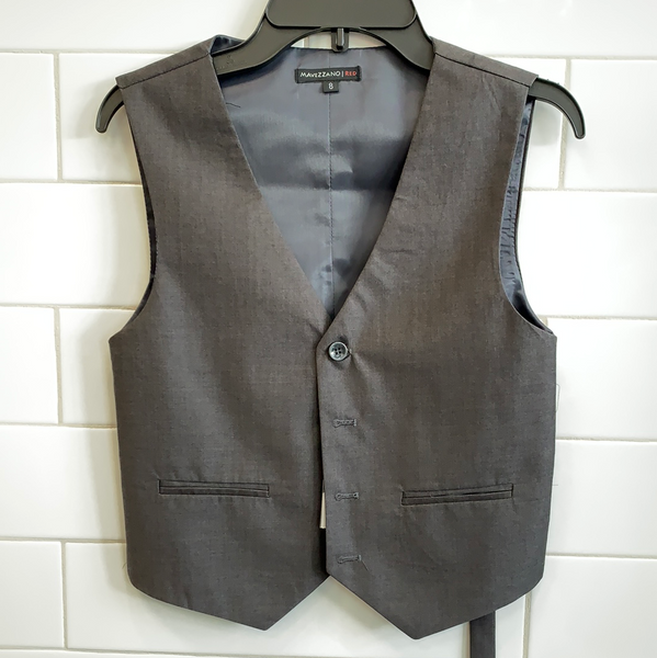Mavezzano Dark Grey Formal Vest