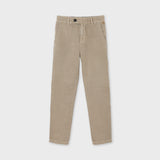 Mayoral Sand Linen Tailored Trousers
