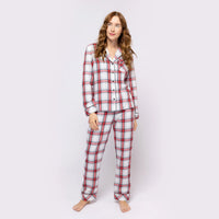 Petit Lem Mom's Classic Plaid Flannel PJ Set