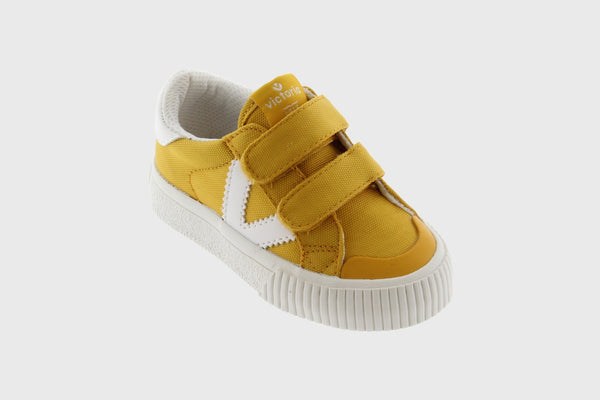 Victoria Yellow Velcro Sneakers