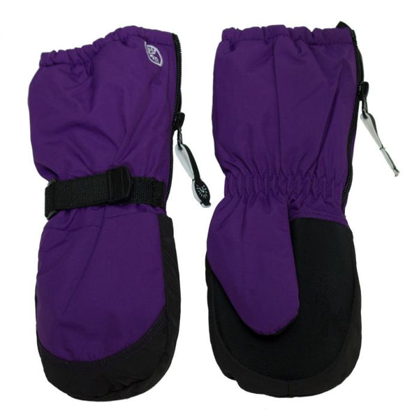 CaliKids Purple Long Cuff Mittens