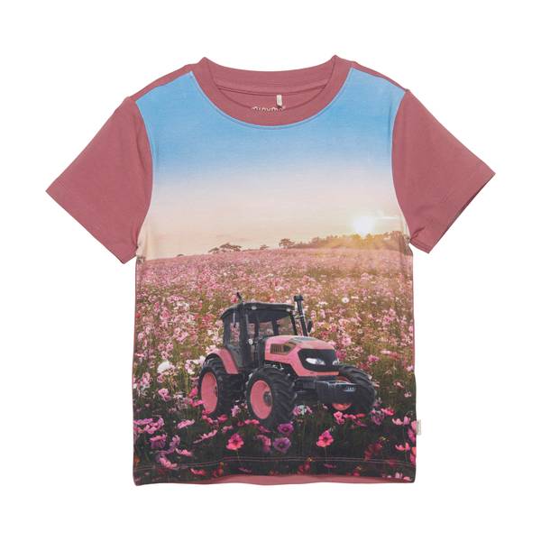 Minymo Rose Tractor T-Shirt